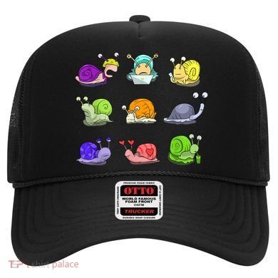 Funny Different Snails Gift Cool Shellfish Hat