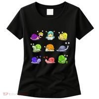 Funny Different Snails Gift Cool Shellfish Women's T-Shirt thumb 0