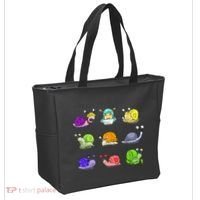 Funny Different Snails Gift Cool Shellfish Tote Bag thumb 2