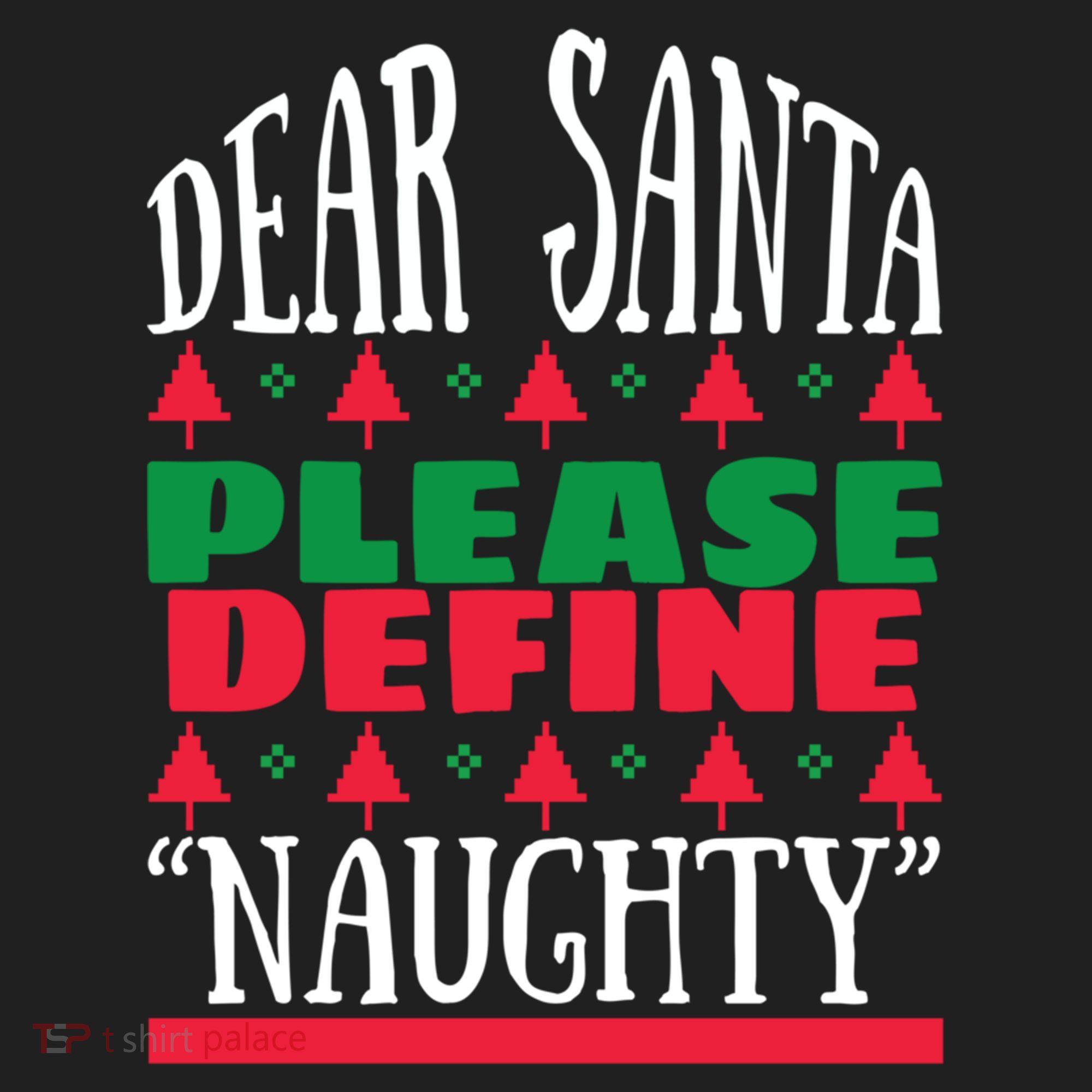 Funny Dear Santa Please Define Naughty Christmas Gift Beanie
