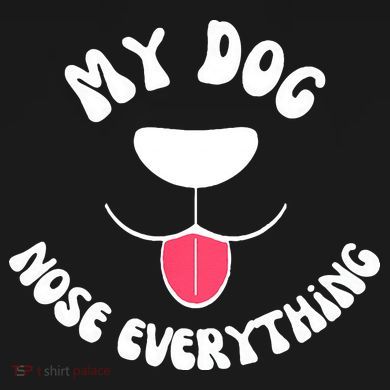 Funny Dog Scent work my dog nose everything Mousepad