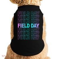 Field Day School Neon Retro Doggie Tank thumb 0