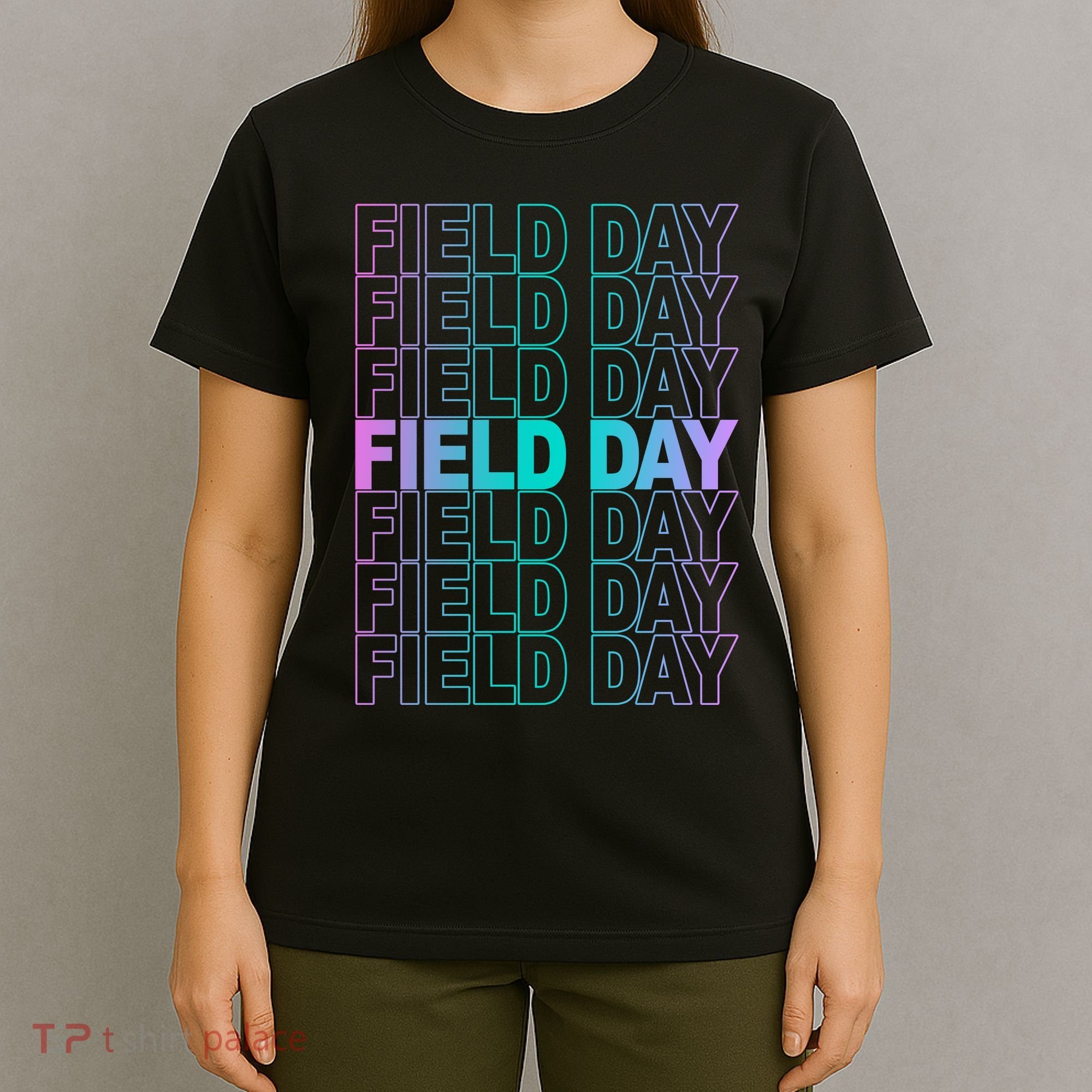 Field Day School Neon Retro T-Shirt