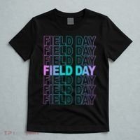 Field Day School Neon Retro T-Shirt thumb 5