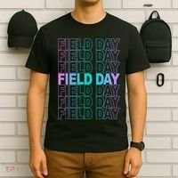 Field Day School Neon Retro T-Shirt thumb 6