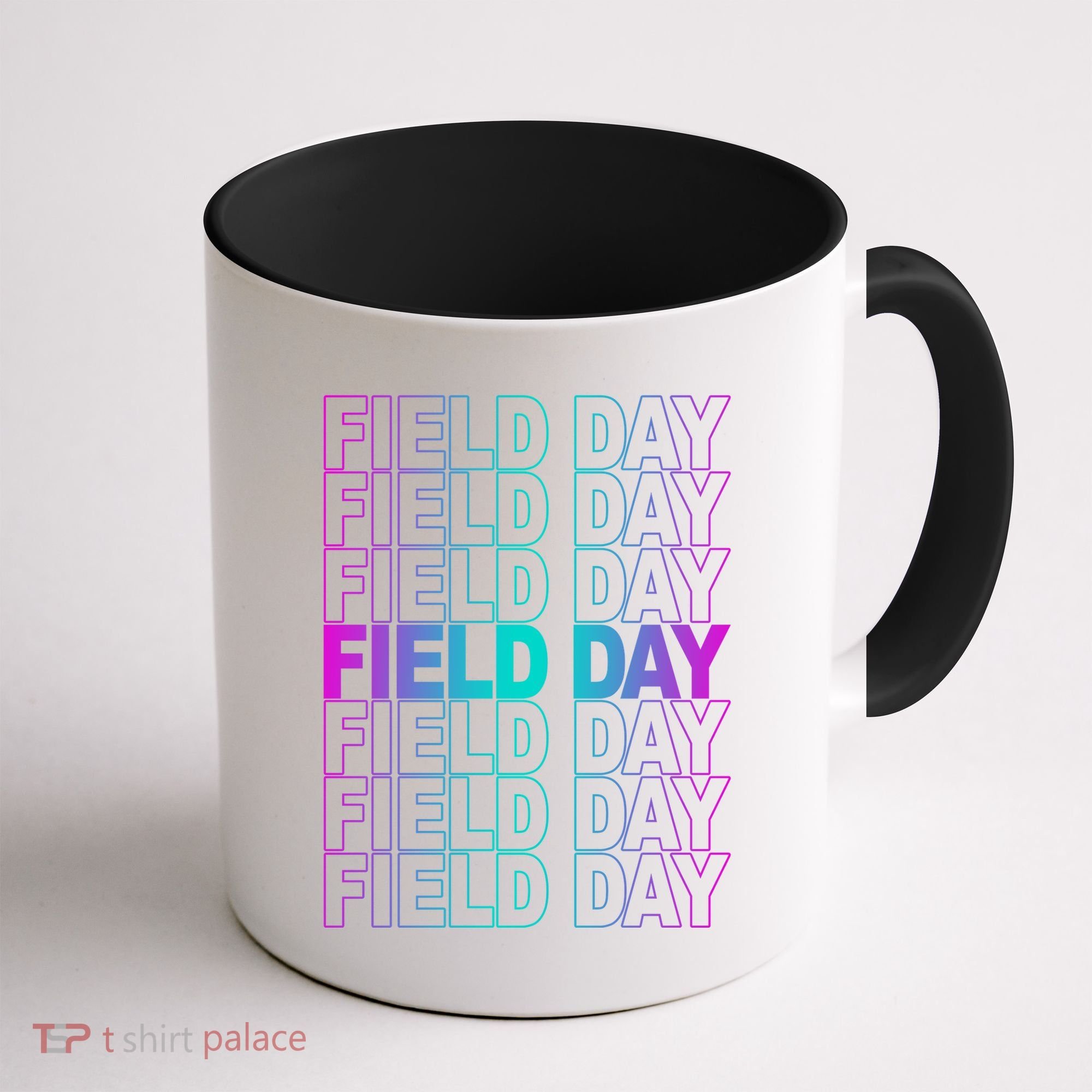 Field Day School Neon Retro Coffee Mug