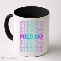 Field Day School Neon Retro Coffee Mug thumb 0