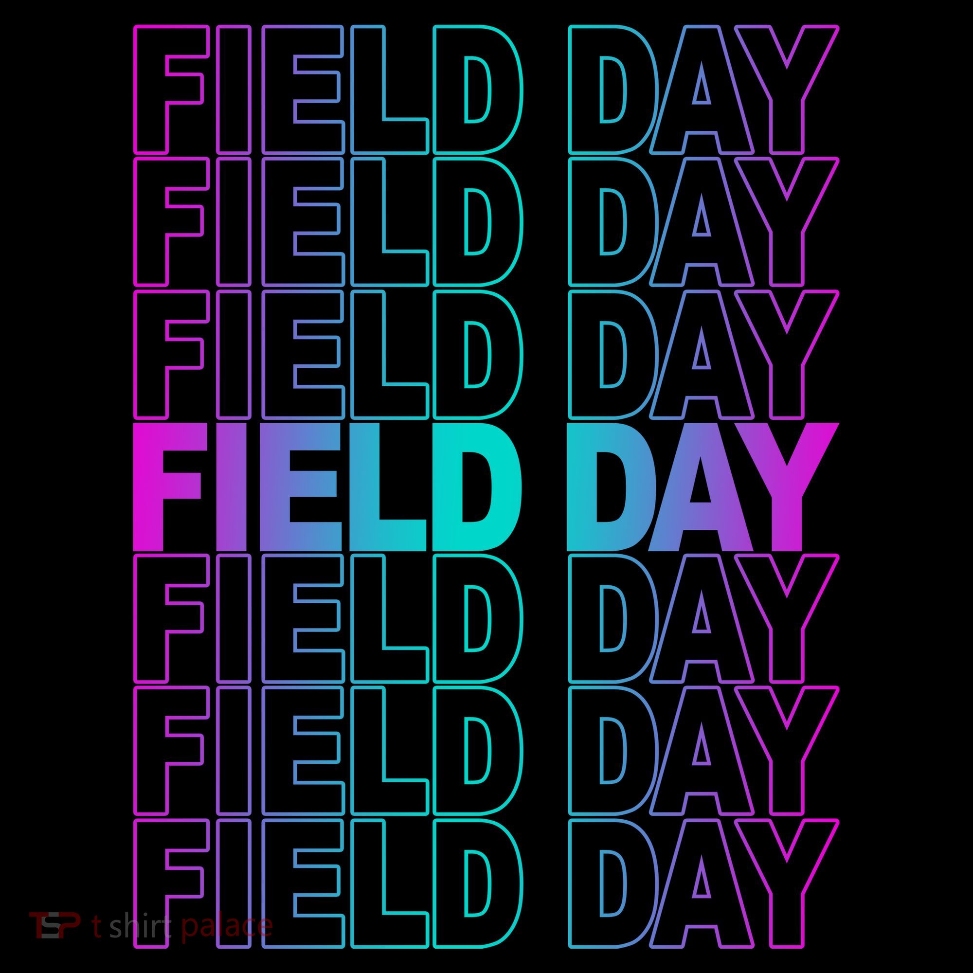 Field Day School Neon Retro Coffee Mug