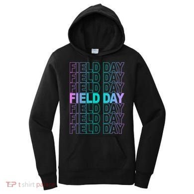 Field Day School Neon Retro Women's Hoodie