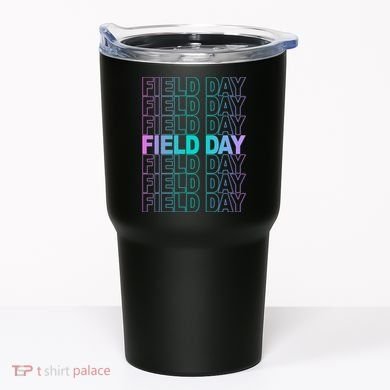 Field Day School Neon Retro Tumbler