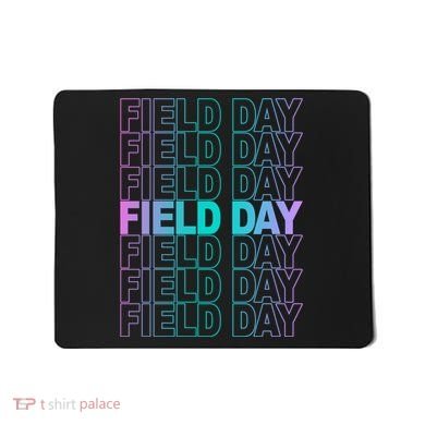 Field Day School Neon Retro Mousepad