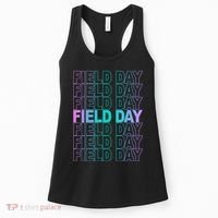 Field Day School Neon Retro Women's Tank Top thumb 0