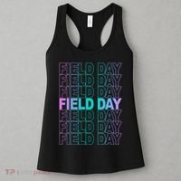 Field Day School Neon Retro Women's Tank Top thumb 3