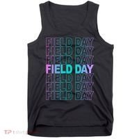 Field Day School Neon Retro Tank Top thumb 0
