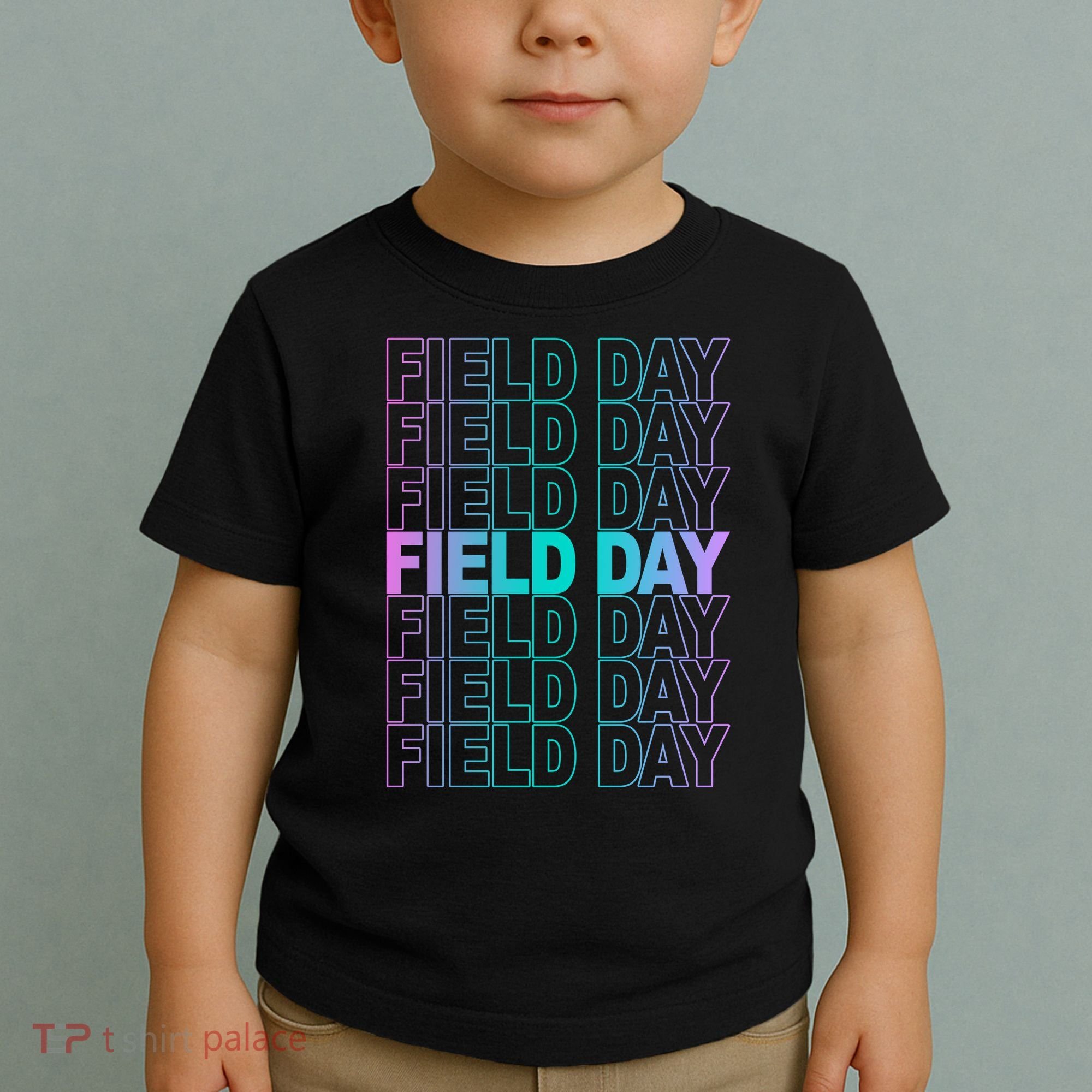 Field Day School Neon Retro Toddler T-Shirt
