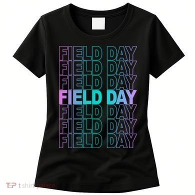 Field Day School Neon Retro Women's T-Shirt