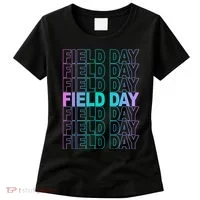 Field Day School Neon Retro Women's T-Shirt thumb 0