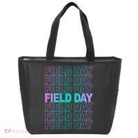 Field Day School Neon Retro Tote Bag thumb 0