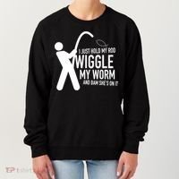 Fishing Dirty Sexual Humor Women's Sweatshirt thumb 0
