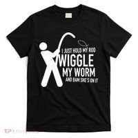 Fishing Dirty Sexual Humor T-Shirt thumb 0