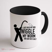 Fishing Dirty Sexual Humor Coffee Mug thumb 1