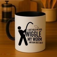 Fishing Dirty Sexual Humor Coffee Mug thumb 4