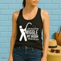 Fishing Dirty Sexual Humor Women's Tank Top thumb 2