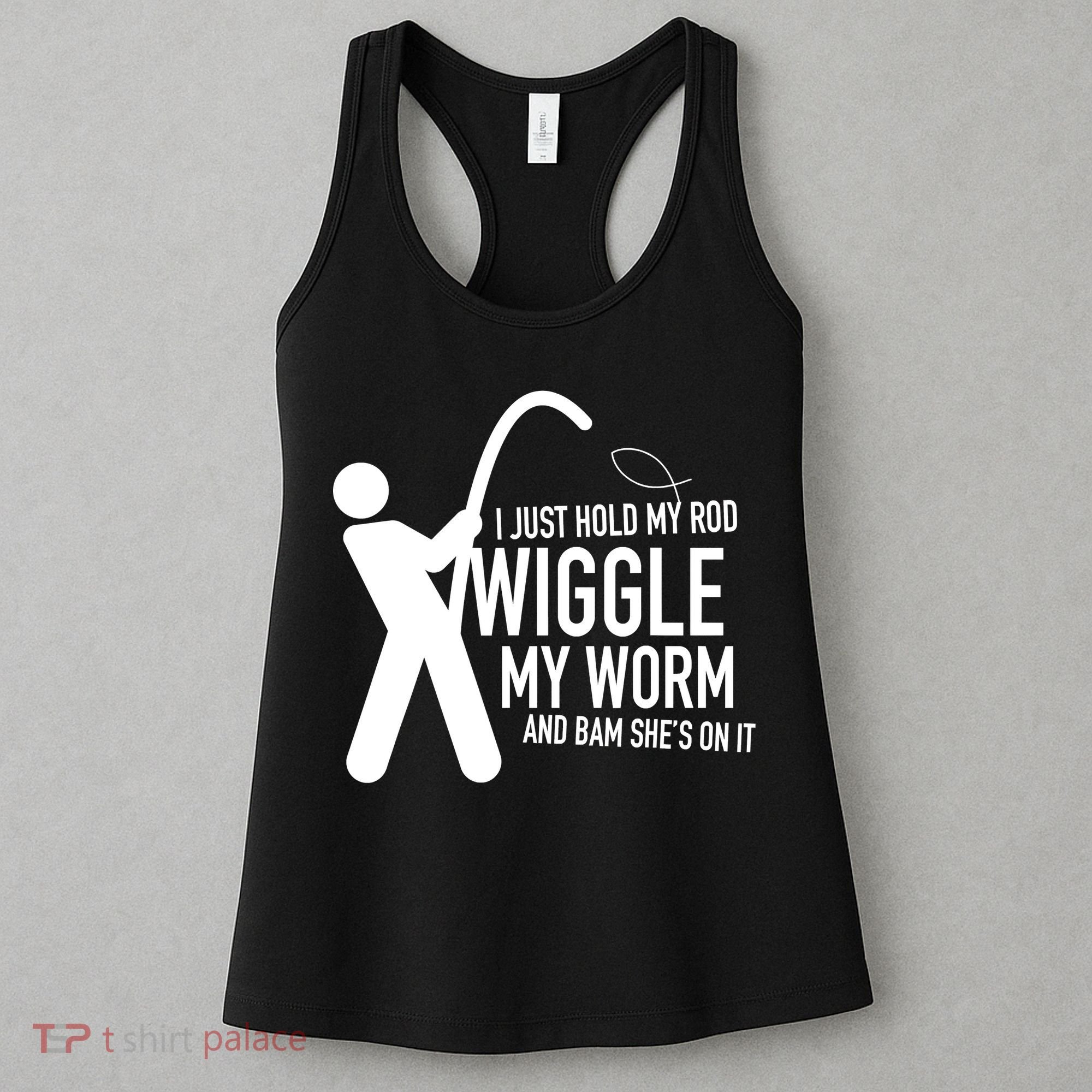 Fishing Dirty Sexual Humor Women's Tank Top