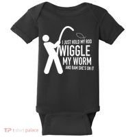 Fishing Dirty Sexual Humor Baby Bodysuit thumb 0