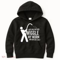 Fishing Dirty Sexual Humor Kids Hoodie thumb 0