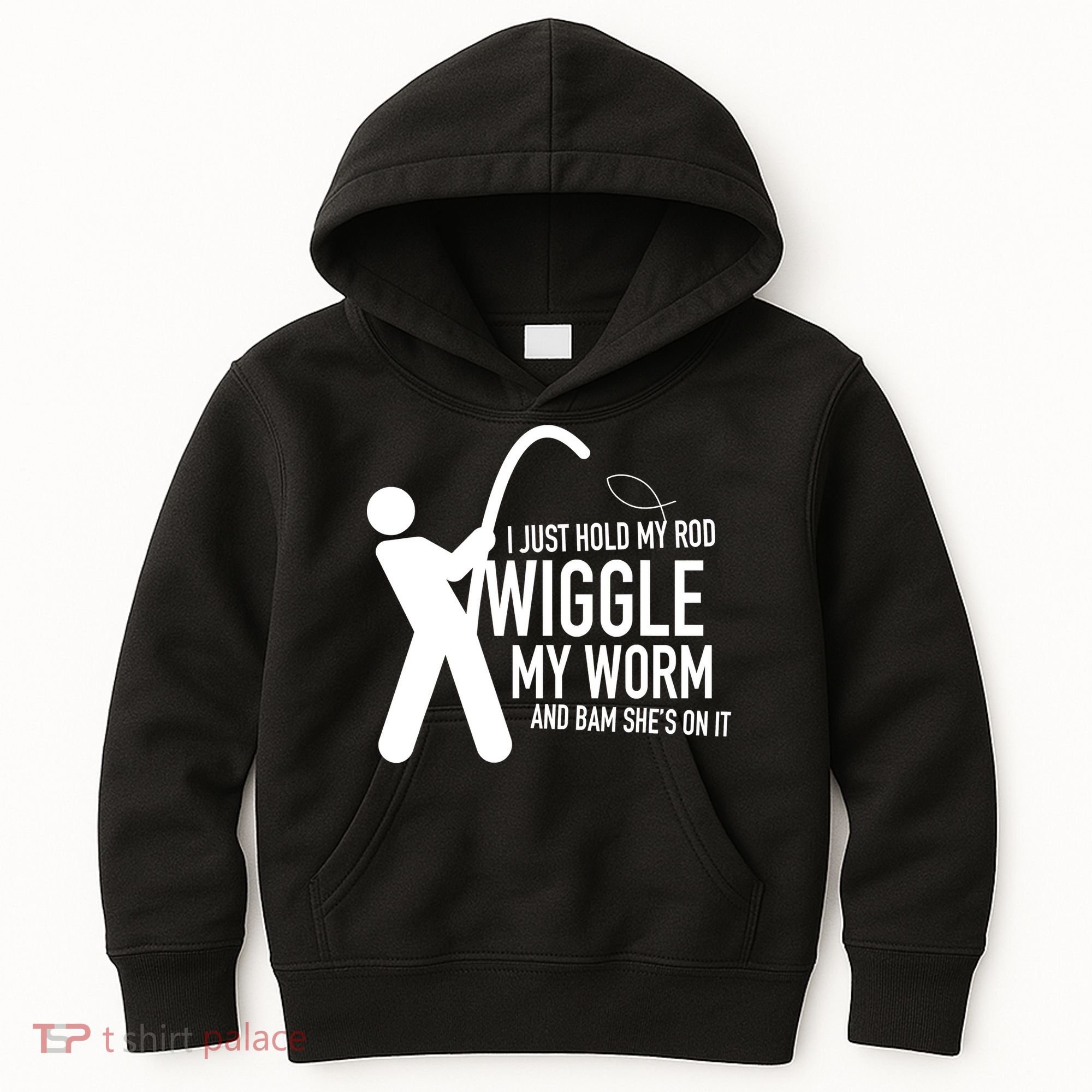Fishing Dirty Sexual Humor Kids Hoodie