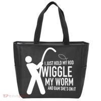 Fishing Dirty Sexual Humor Tote Bag thumb 0