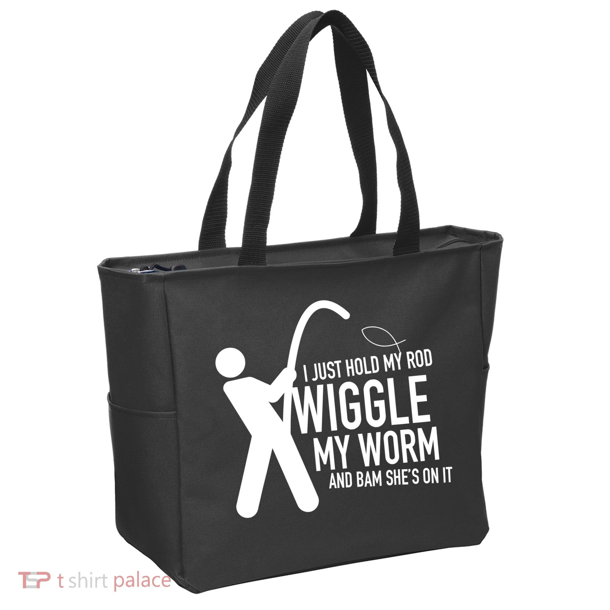 Fishing Dirty Sexual Humor Tote Bag