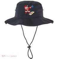 Funny Dabbing Santa Claus Cornhole Christmas Corn Hole Xmas Cool Gift Bucket Hat thumb 0