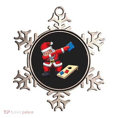 Funny Dabbing Santa Claus Cornhole Christmas Corn Hole Xmas Cool Gift Ornament