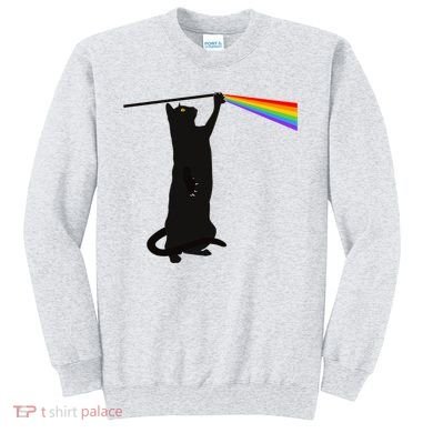 Funny Dark Side Of The Cat Sweatshirt
