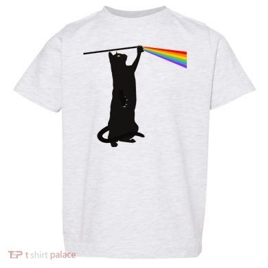 Funny Dark Side Of The Cat Toddler T-Shirt