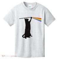 Funny Dark Side Of The Cat Kids T-Shirt thumb 0