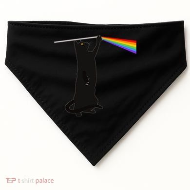 Funny Dark Side Of The Cat USA-Made Doggie Bandana