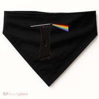Funny Dark Side Of The Cat USA-Made Doggie Bandana thumb 0