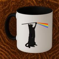 Funny Dark Side Of The Cat Coffee Mug thumb 2