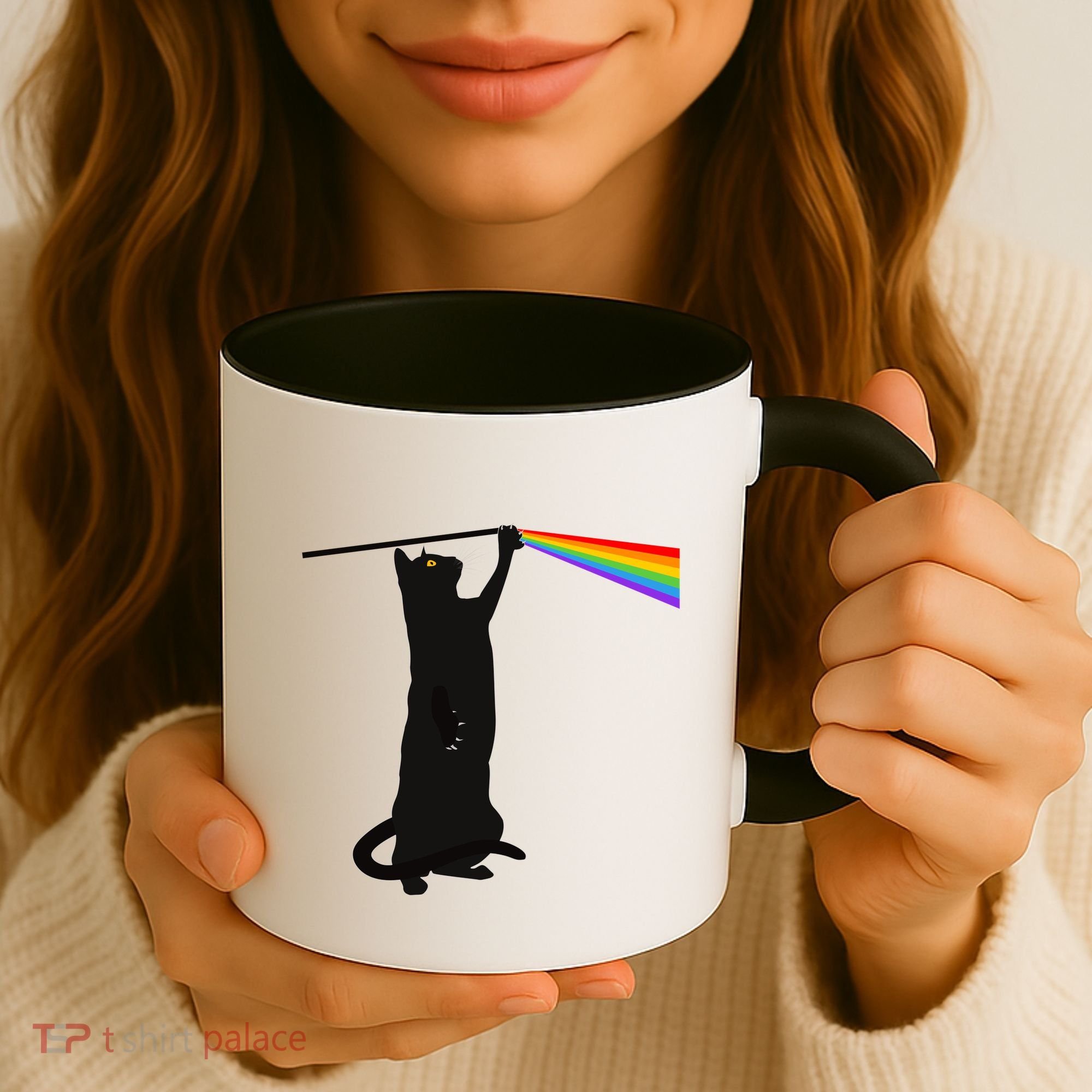 Funny Dark Side Of The Cat Coffee Mug
