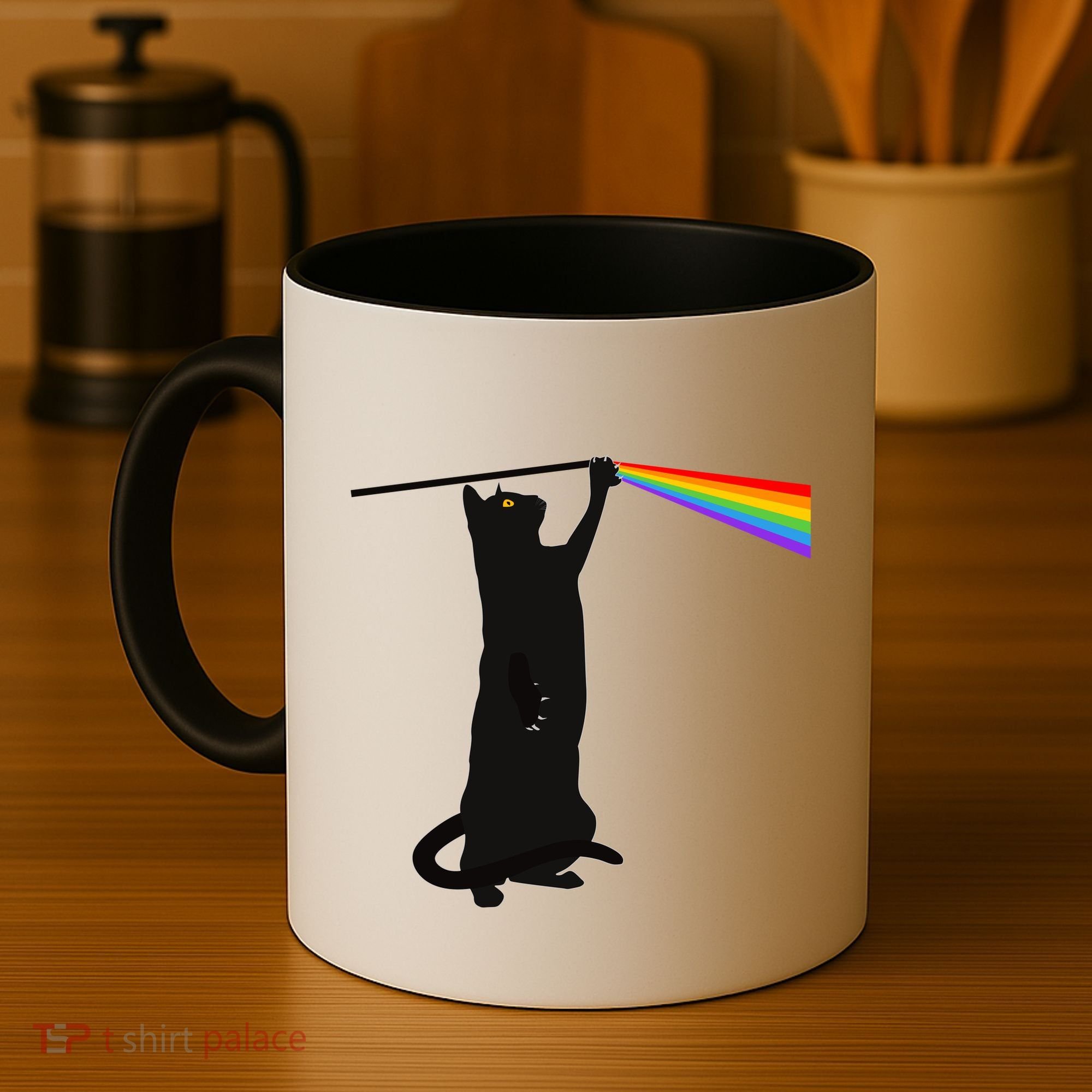 Funny Dark Side Of The Cat Coffee Mug