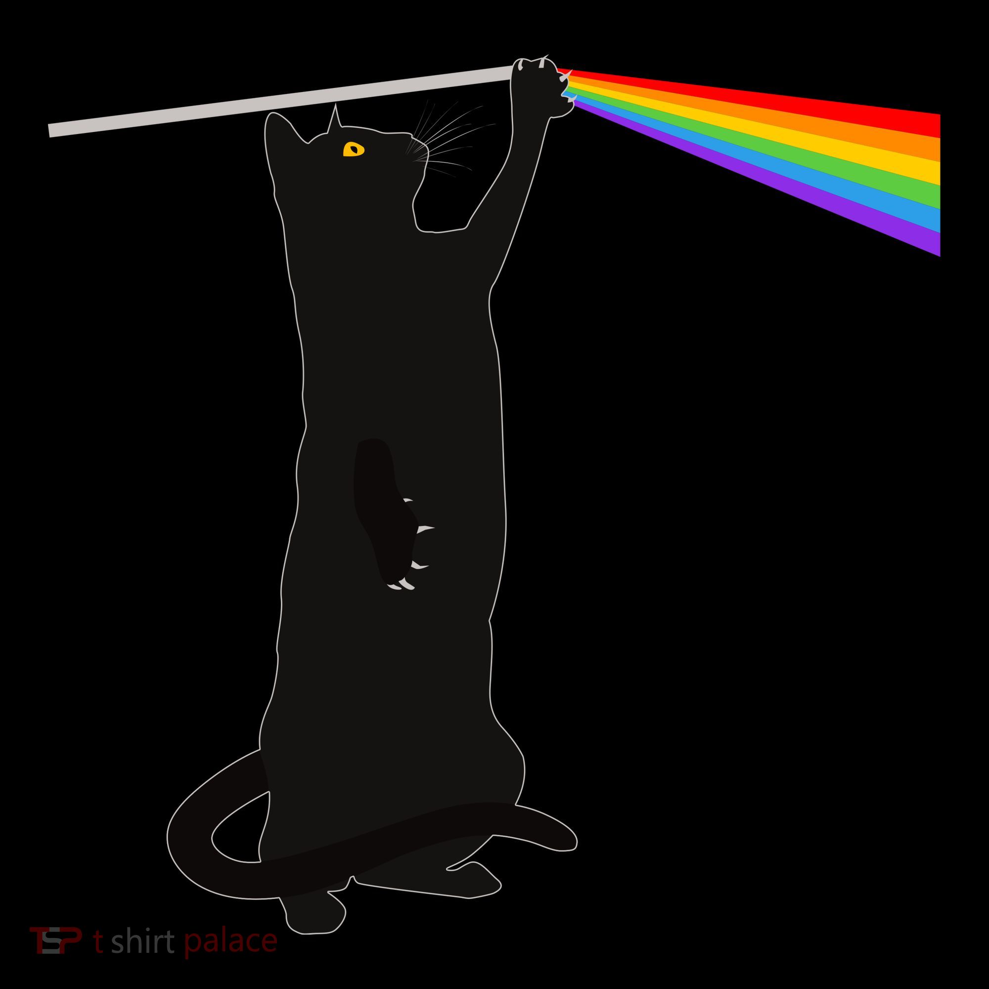Funny Dark Side Of The Cat Ornament