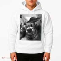 Funny Dogs Selfie With UFOs Hoodie thumb 2