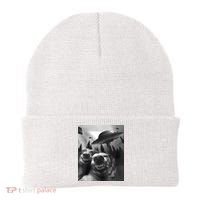 Funny Dogs Selfie With UFOs Beanie thumb 0