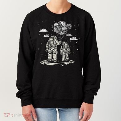 Fathers Day Space Science Astronomy Lover Dad Son Astronaut Women's Sweatshirt