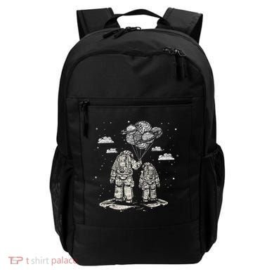 Fathers Day Space Science Astronomy Lover Dad Son Astronaut Backpack