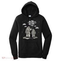 Fathers Day Space Science Astronomy Lover Dad Son Astronaut Women's Hoodie thumb 0