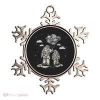 Fathers Day Space Science Astronomy Lover Dad Son Astronaut Ornament thumb 0